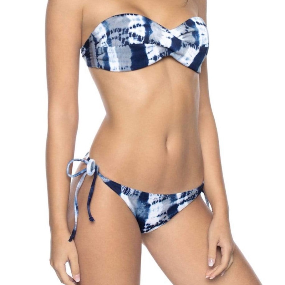 Pilyq Cast Away Goddess Bandeau and Cheeky Bottom